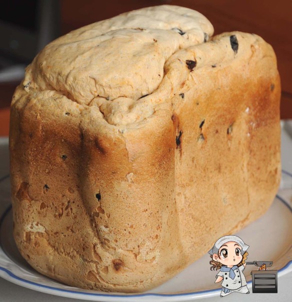 Pan blanco de la toscana (panificadora Moulinex Home Bread Baguette)